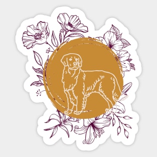 Golden Retriever Sticker